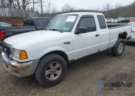 2004 Ford Ranger Xlt z USA, uszkodzony, nr VIN 1FTZR15E74PB20740